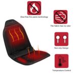 Heated Car Seat Covers: Warm Massage Cushion for Winter Comfort - Image 3