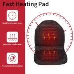 Heated Car Seat Covers: Warm Massage Cushion for Winter Comfort - Image 2