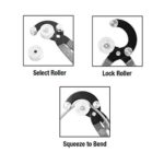 OEMTOOLS 25440 Brake Line Bending Pliers 4-Size Tube Bender Tool - Image 7