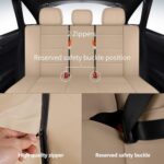 Premium Leather Car Seat Covers Full Set - Waterproof Universal Fit SUV Truck - Image 4