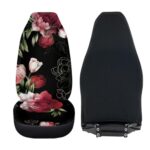 Elegant Floral Car Seat Covers | Universal Fit | Easy Install | 2-Pack - Image 6