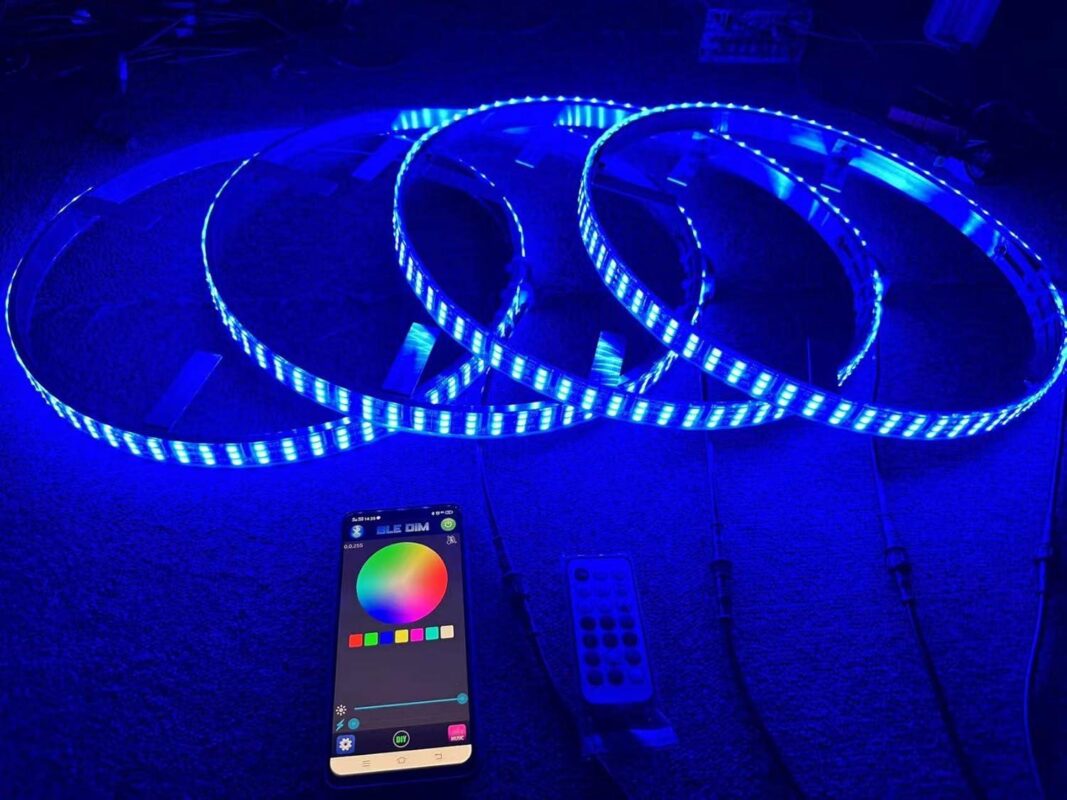 Let’s Light Up Our Rides with Sando Tech’s RGB Wheel Rings!