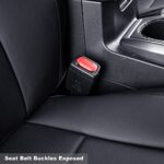 Premium Tacoma Seat Covers 2016-2023 Crew Cab Black Custom Fit Protection - Image 6