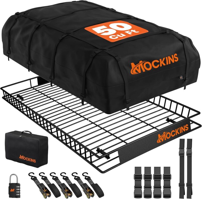 We Tested Mockins’ XXL Roof Rack & Waterproof Cargo Bag
