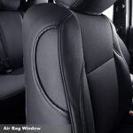 Premium Tacoma Seat Covers 2016-2023 Crew Cab Black Custom Fit Protection - Image 4