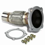 DNA Motoring Flex Pipe Connector for 00-05 VW Beetle Golf Jetta - Image 2