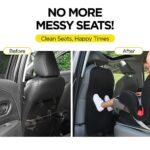 Waterproof Car Seat Protector Mats - Kids Backseat Cover, SUV Van Shield (2 Pack) - Image 3