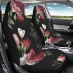 Elegant Floral Car Seat Covers | Universal Fit | Easy Install | 2-Pack - Image 4