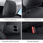 Toyota Corolla Custom Fit Seat Covers | Black Panda Design | 2014-2019 Models - Image 5