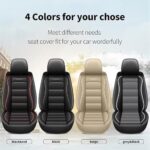 Premium Leather Nissan Kicks Seat Covers 2018-2024 | Black Front Protection - Image 7