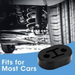 Premium Exhaust Hangers: 4-Pack Rubber Mounts for Optimal Vehicle Performance - Image 4