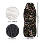Cottagecore Mushroom Car Seat Covers | Vintage Forest Nature Print | Universal Fit - Image 7