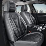 Premium Black Car Seat Covers Full Set | Universal Fit | Automotive Protection - Image 2