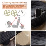 Ultimate Car Rear Seat Protector: Non-Slip Universal Cover with Storage Pockets - Image 4