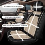 Nissan Rogue Seat Covers: Premium Leather Full Set, 5-Seat Protection 2010-2024 - Image 4
