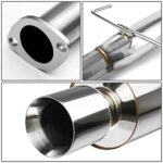 Scion tC Performance Exhaust Tip Muffler System 2.4L Stainless Steel 2004-2010 - Image 2