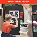 AXELECT Car Seat Organizer: 2-Pack Tablet Holder & Storage Pockets for Kids - Image 4
