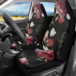 Elegant Floral Car Seat Covers | Universal Fit | Easy Install | 2-Pack - Image 2