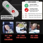 Heated Leather Seat Cushion for Car, Home & Office - Full Back Support, Universal Fit - Image 7
