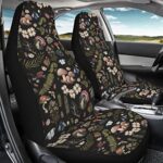 Cottagecore Mushroom Car Seat Covers | Vintage Forest Nature Print | Universal Fit - Image 5