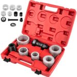 VEVOR Exhaust Pipe Stretcher Kit 1-5/8" to 4-1/4" Pipe, Exhaust Pipe Expander Kit for Tail Pipe Tube, Exhaust Pipe Expander Tool w/Storing Case, 7 Pcs Pipe Expander, Exhaust Stretcher