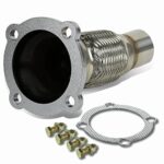DNA Motoring Flex Pipe Connector for 00-05 VW Beetle Golf Jetta - Image 3