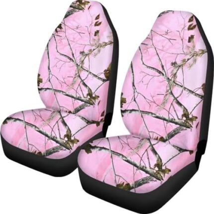 car seat covers pink camo