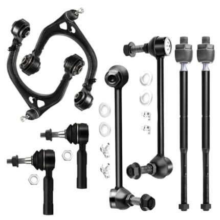 ASAPE 8PCS Suspension Kit, Front Control Arm Ball Joint Tie Rod End Sway Bar End Link RWD for Chrysler 300 2005-2010,for Dodge Magnum 2005-2008/Charger 2006-2010/Challenger 2008-2010