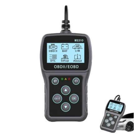 BT100 Car Battery Tester 12V Load Tester, Battery Alternator Starter Testers, Car Check Engine Fault Warning Light Code Reader, Scanner Diagnostic Tool for Flooded 100 to 1100CCA 200AH (1PCS)