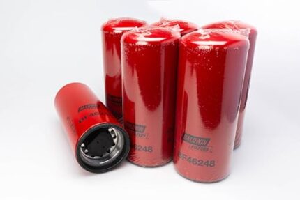 Baldwin BF46248 Spin-on Fuel Filter, Heavy Duty 4 Micron, For X15 Truck Engines, Replaces Cummins Fleetguard FF5971NN and 5575143 (Pack of 6)