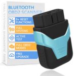 HUMZOR Z100 OBD2 Scanner Bluetooth 5.2 Full System Diagnostic Tool, 9+ Reset Functions, OBD2 Bidirectional Scan Tool Car Code Reader, Full OBD Mode, for iOS & Android