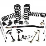 JKS 2018-2022 Compatible With Jeep Wrangler JL 4 Door 3.5" J-Rated Suspension System FOX 2.0 Performance Shocks JSPEC119KFP