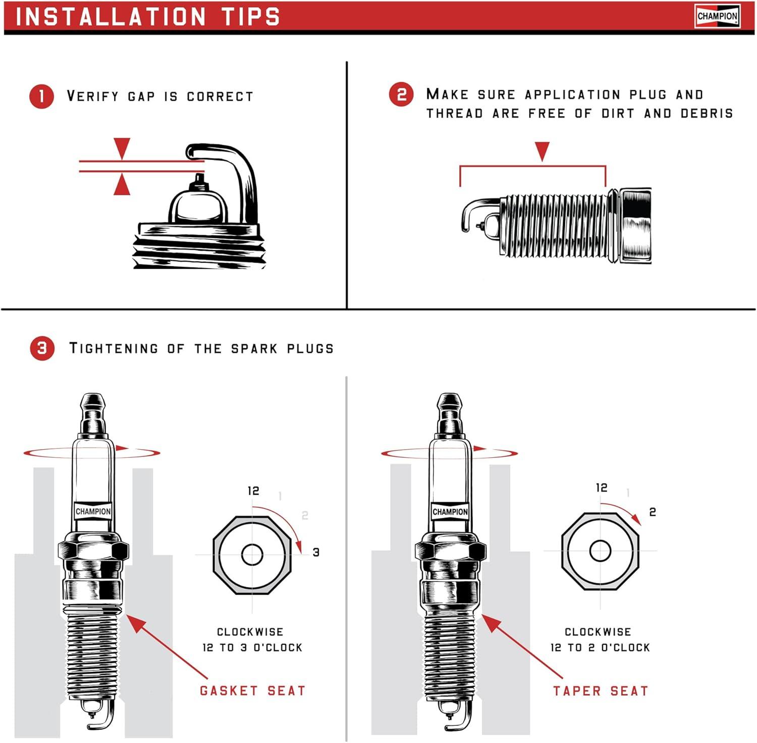 Power Up your Engine: Champion Copper Spark Plugs!