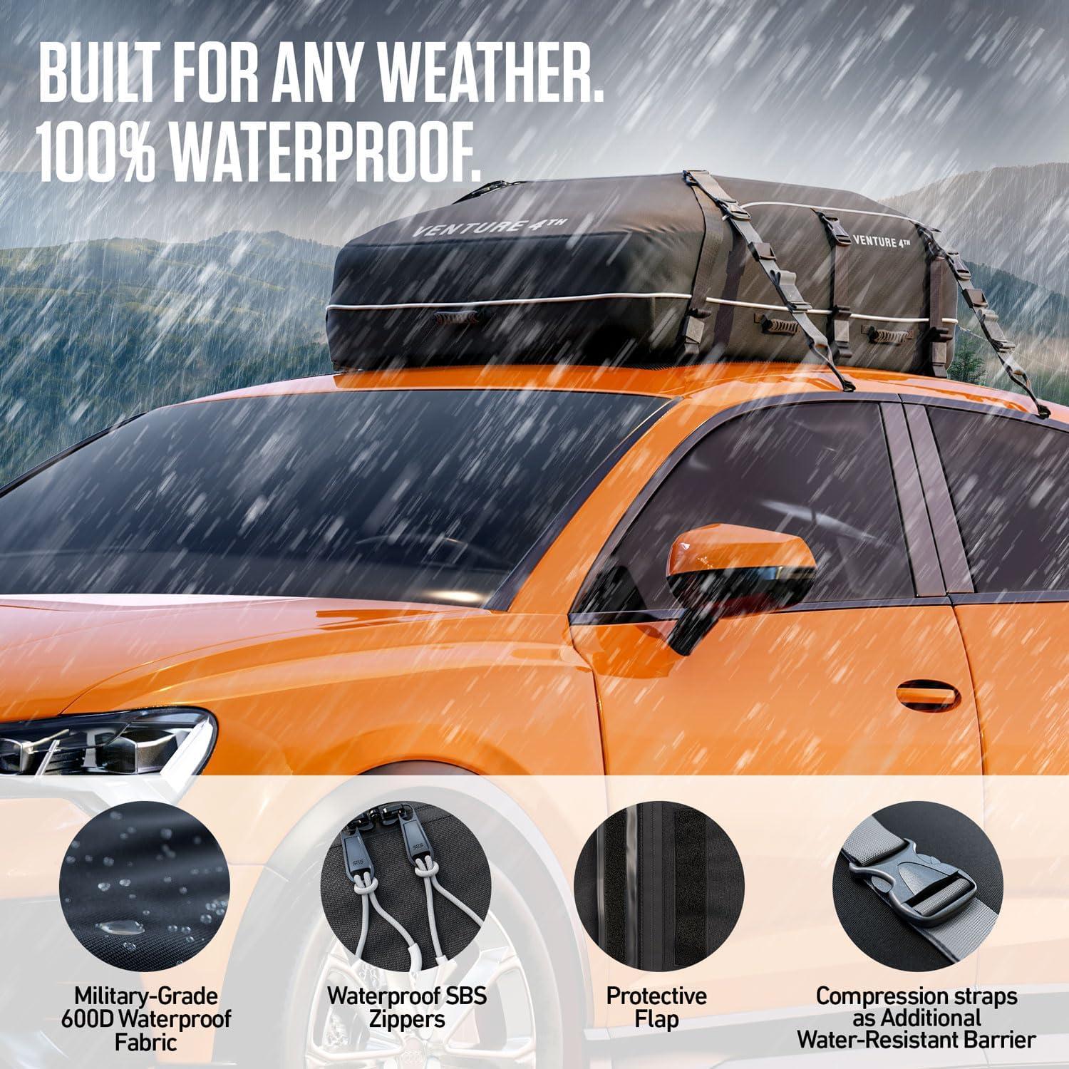 we Tested the VENTURE 4TH Rooftop Cargo Carrier