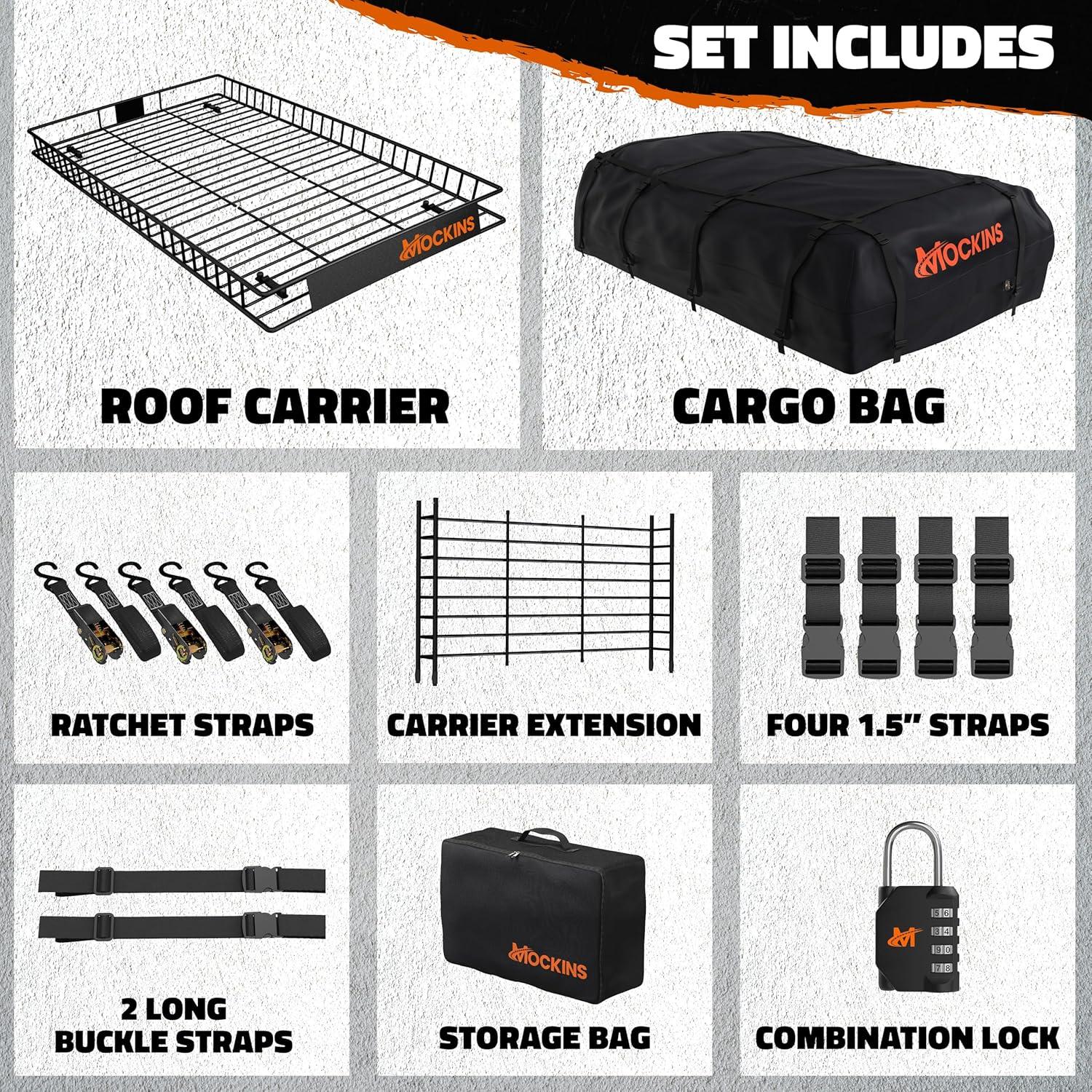 We ⁤Tested⁣ Mockins' XXL Roof Rack & Waterproof Cargo Bag