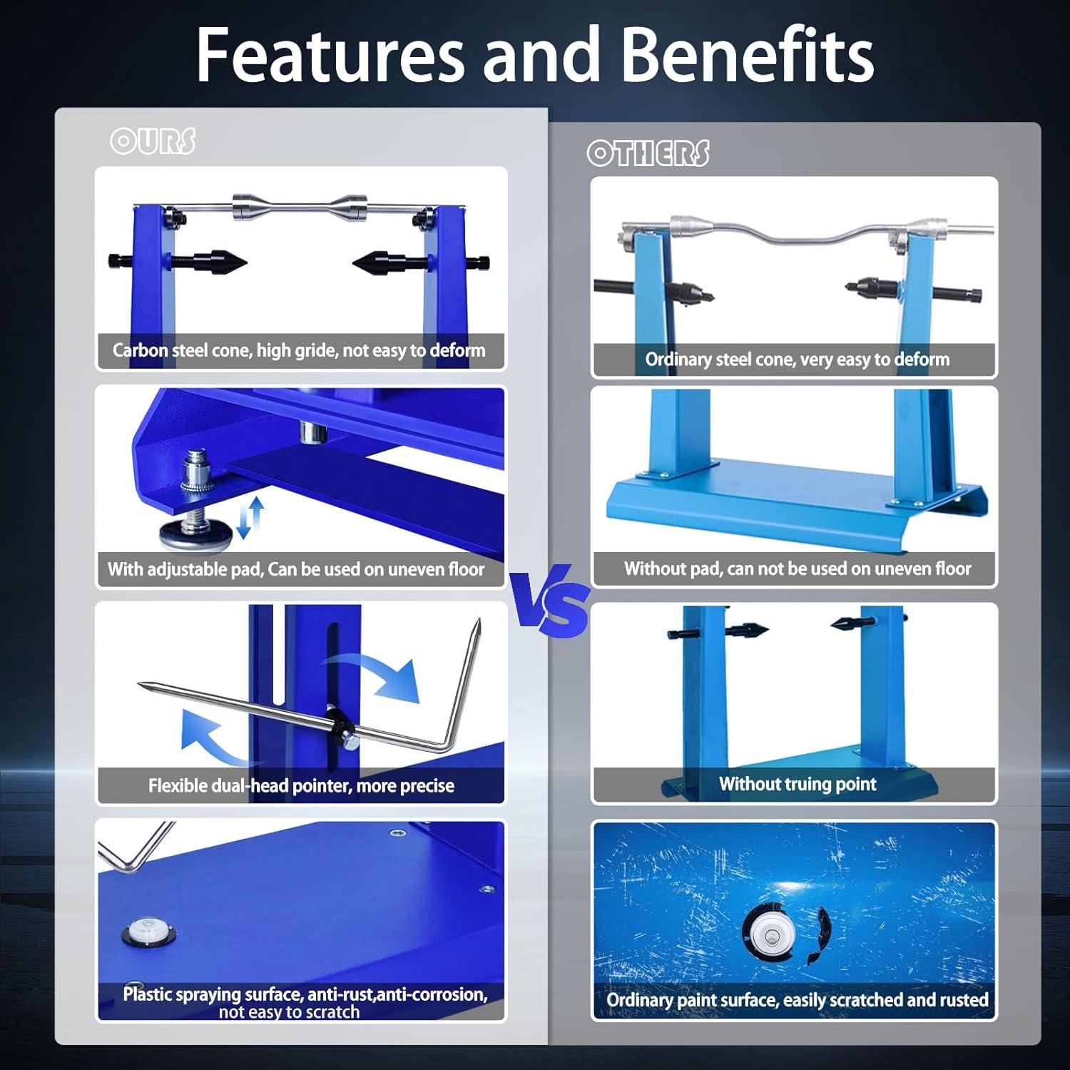 Achieve Perfect Balance: Our Motorcycle Wheel Truing Stand
