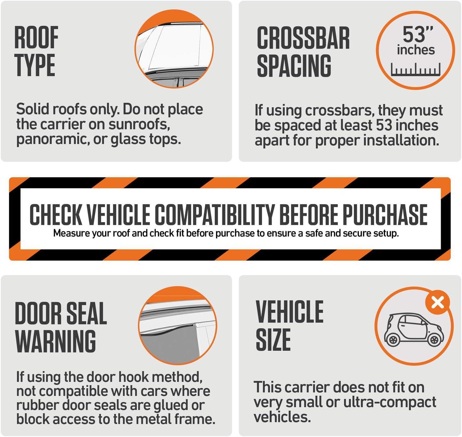 We tested ‍the VENTURE 4TH Rooftop Cargo Carrier