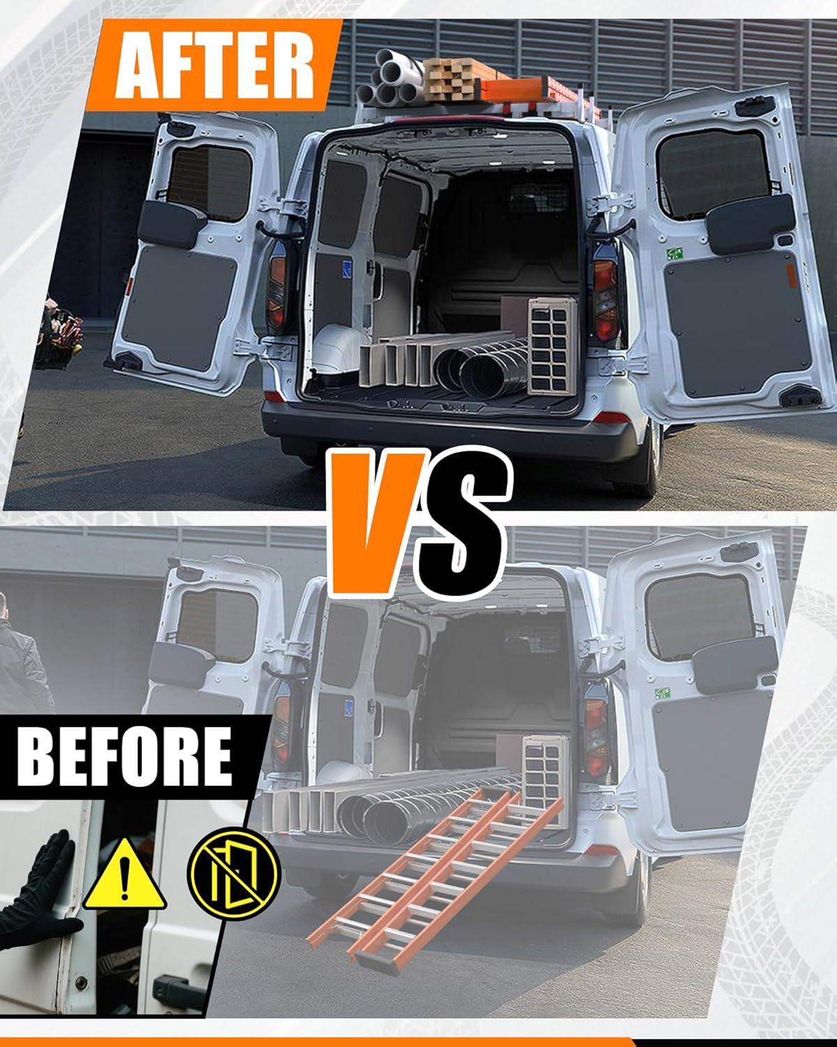 We tested the MELIPRON ford Transit Ladder Rack: A Contractor's‍ Dream!