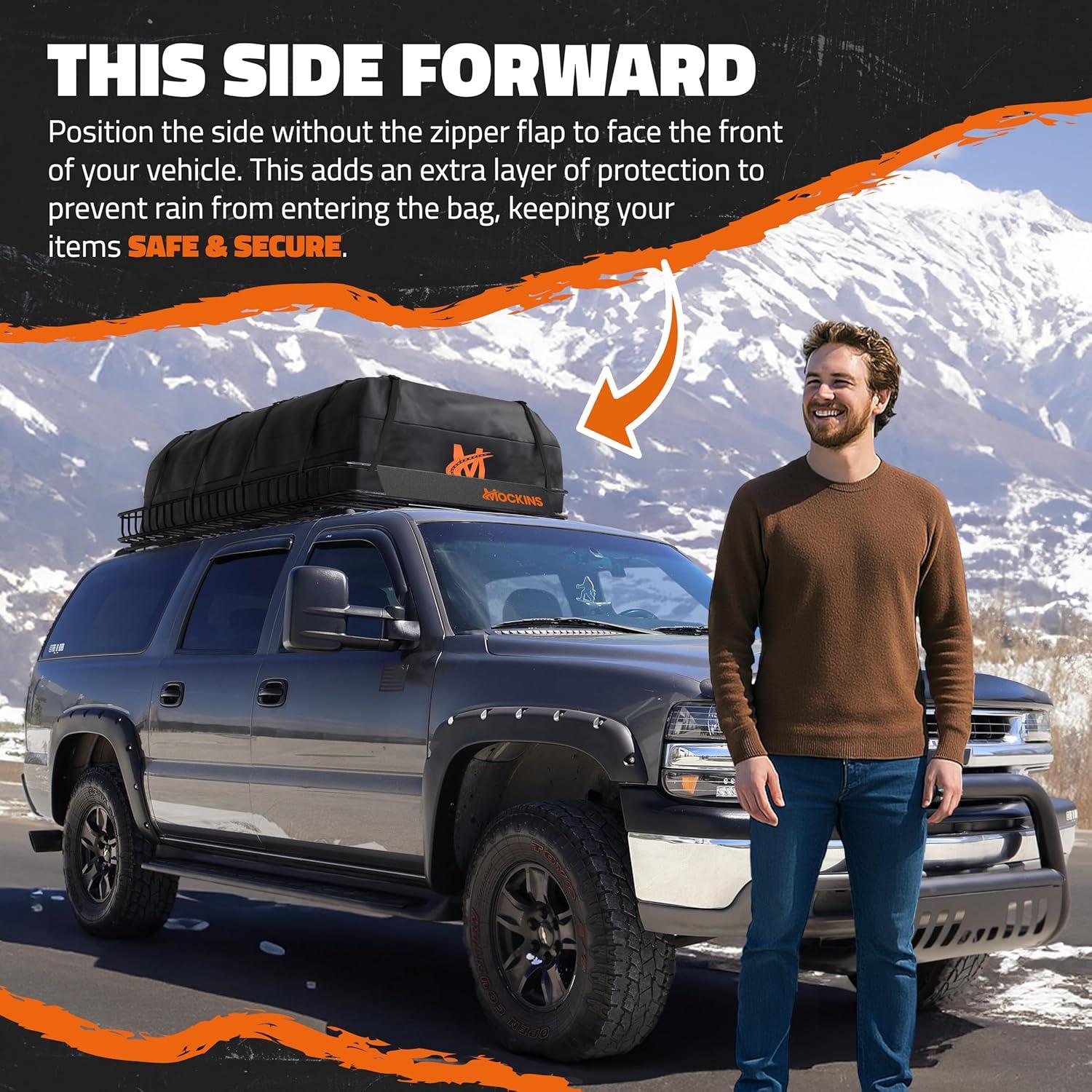 We Tested Mockins' XXL Roof Rack ⁢& Waterproof Cargo Bag
