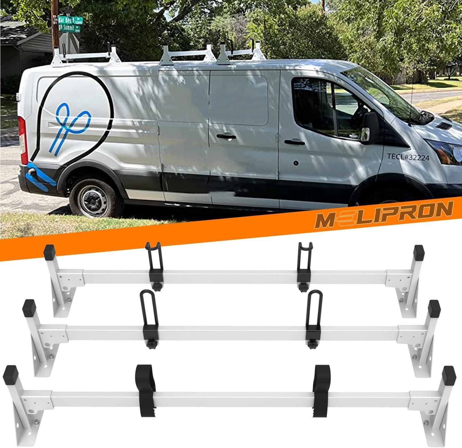 We Tested the MELIPRON Ford Transit Ladder ‌Rack: A Contractor's Dream!