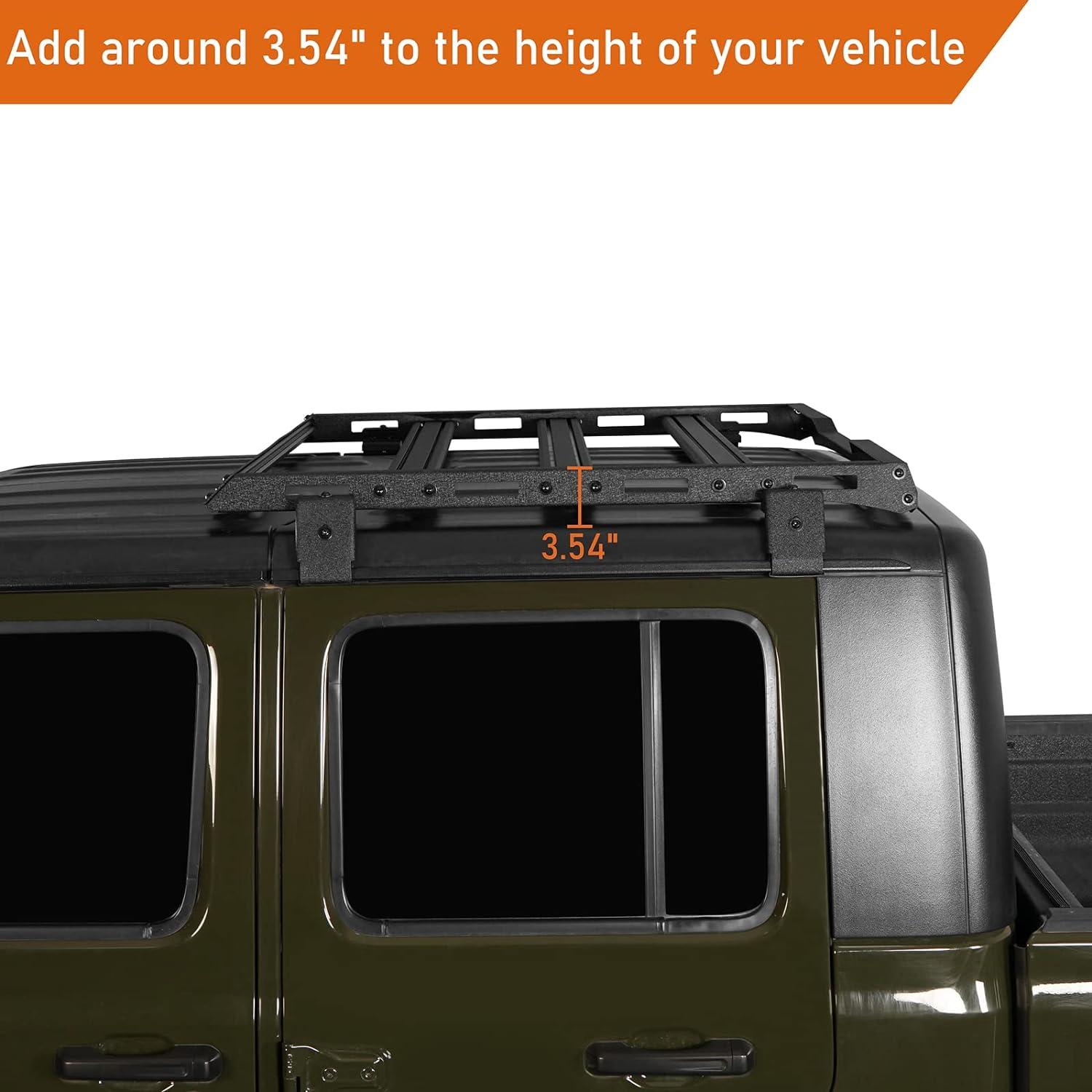 We Test the Hooke Road Gladiator JT Half Roof rack