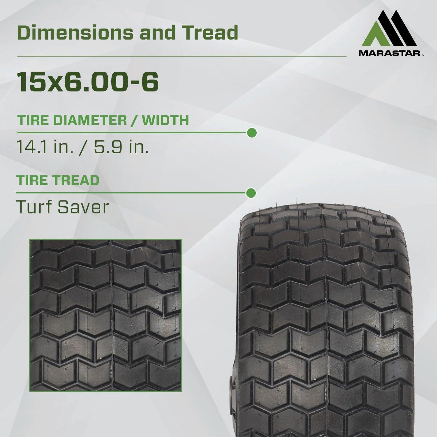 Upgrade Our Riding Mowers with MARASTAR's Flat-Free Tire Pack!
