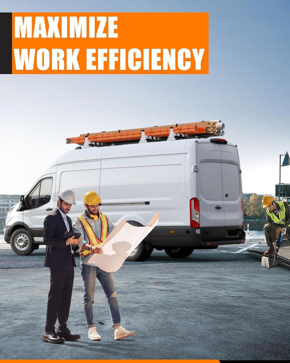 We⁢ Tested the MELIPRON ​Ford Transit Ladder Rack:⁣ A Contractor's Dream!