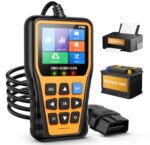 OBD2 Scanner - Enhanced Fixd Car Diagnostic Tool with Battery Tester Car Code Reader That Can Print Data to The Cloud Reads and Clears Engine Error Codes for All OBD II Protocol Vehicles Since 1996