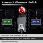 VLINKER FS OBD2 Scanner: Professional Ford Diagnostic Tool with HS/MS-CAN Switch - Image 2