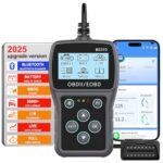 Yallcs 3 in 1 OBD2 Scanner with Battery Tester: Auto-Connect Bluetooth OBD2 Diagnostic Tool for Car Owners & DIY Enthusiasts - Check and Clear Error Codes with Live Data for Cars After 1996