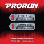 PRORUN 75.6cc Gas Backpack Leaf Blower 1020CFM 240MPH Commercial - Image 4