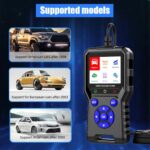 Advanced OBD2 Scanner: Pro Diagnostic Tool for Check Engine, Live Data & Battery Test - Image 6