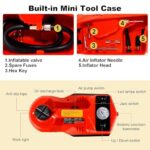 5 Ton Electric Car Jack Kit 12V Hydraulic Lift Impact Wrench LED - Image 3