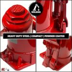 ATE Pro 2 Ton Hydraulic Bottle Jack 4000 lb Capacity Red USA - Image 4